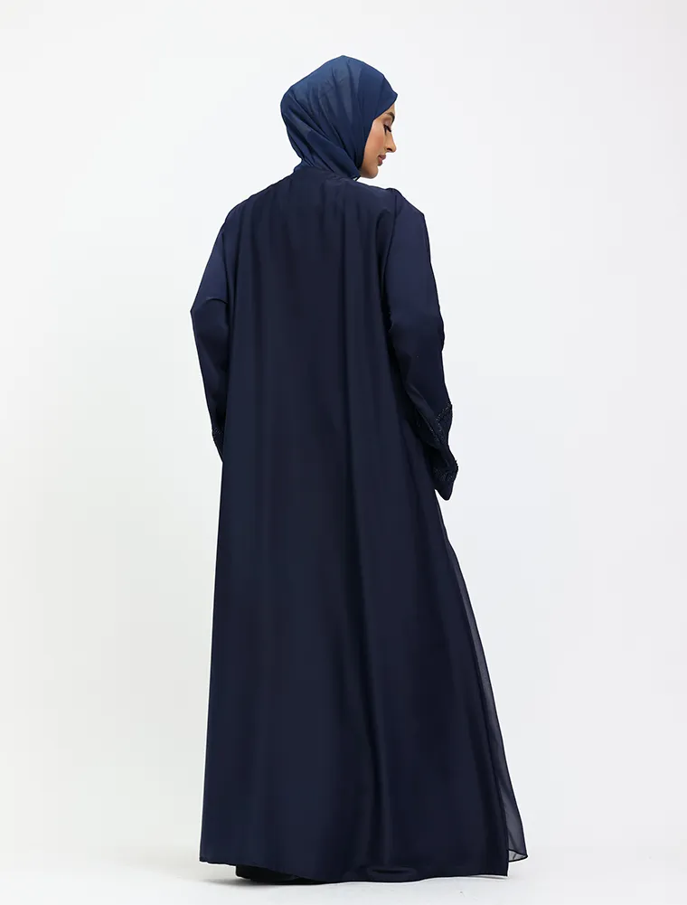 Navy Noora Abaya